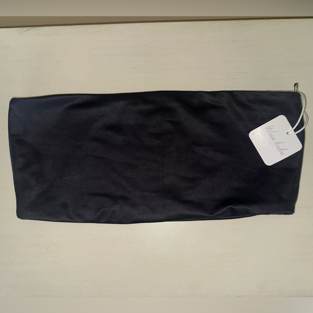 Wave Babe Swimwear Black Bandeau Top